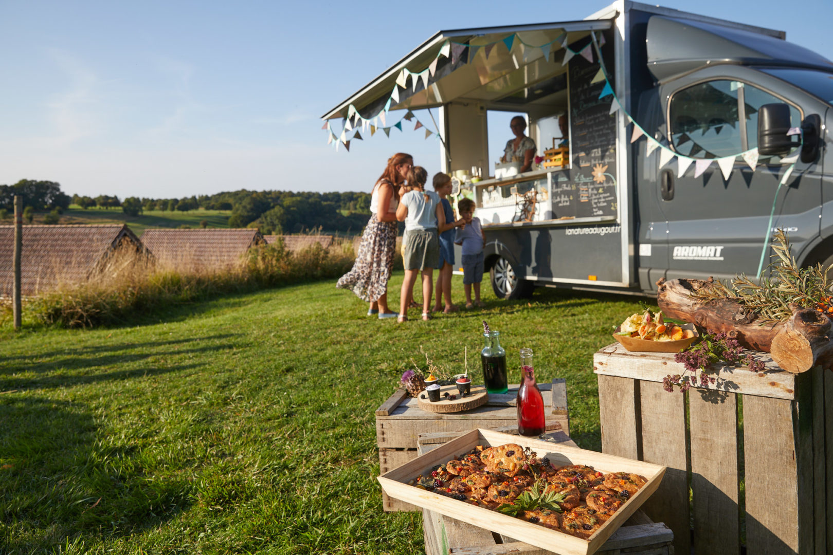 food truck local bio chalet maison baie de somme